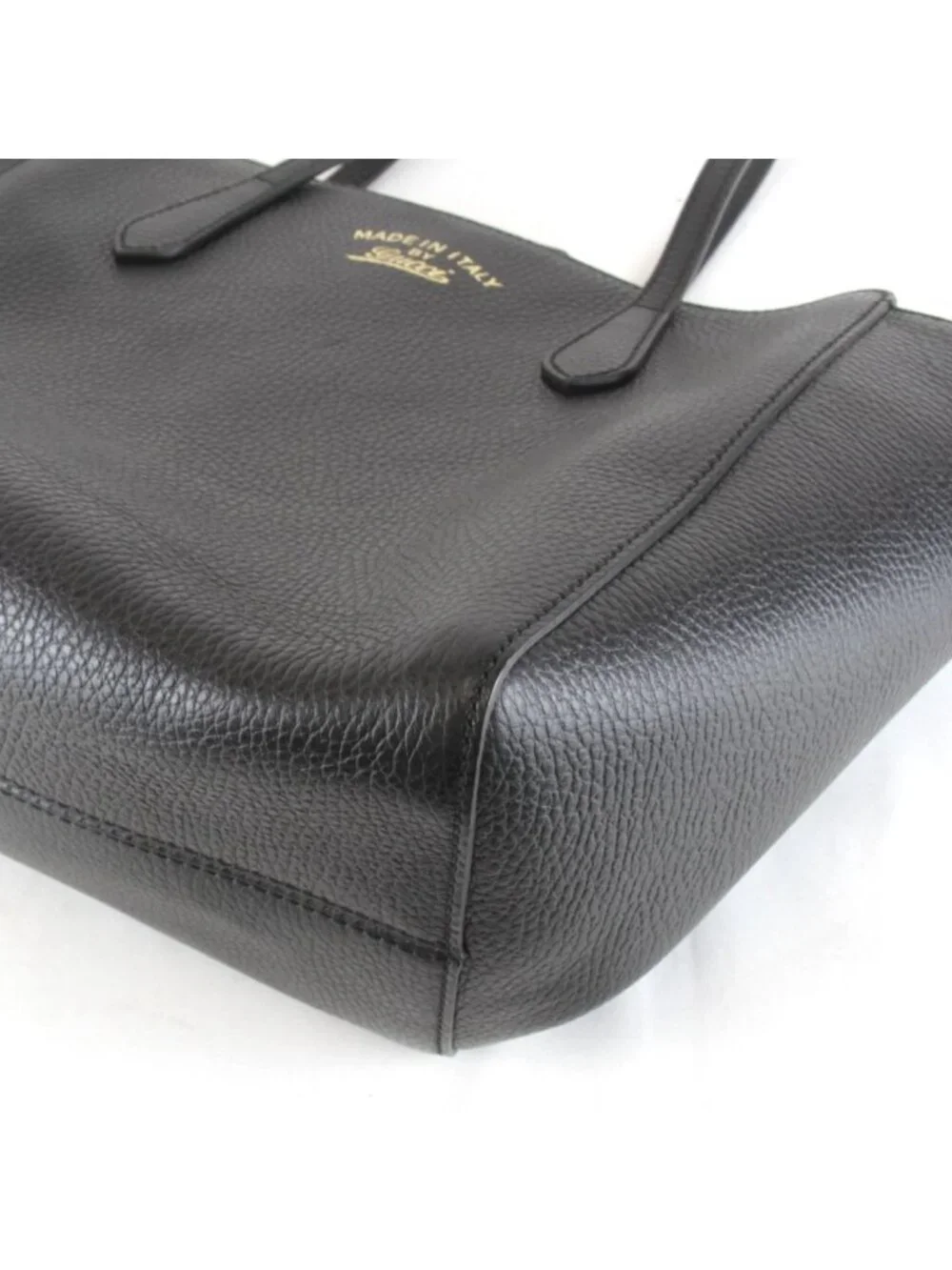 Gucci Tote Bag Leather Black